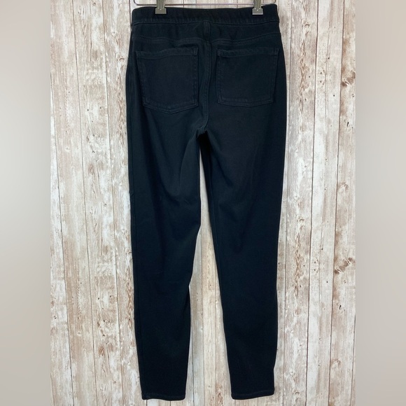 Spanx Black Denim Jeggings Size Small - Picture 5 of 14